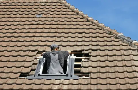Pose de velux - May-en-Multien